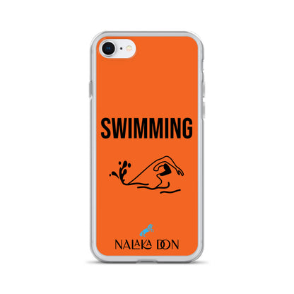 Swimming - Clear Case for iPhone®