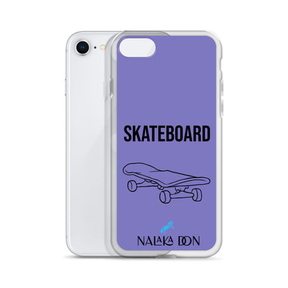 Skateboard - Clear Case for iPhone®