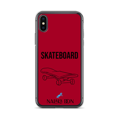 Skateboard - Clear Case for iPhone®
