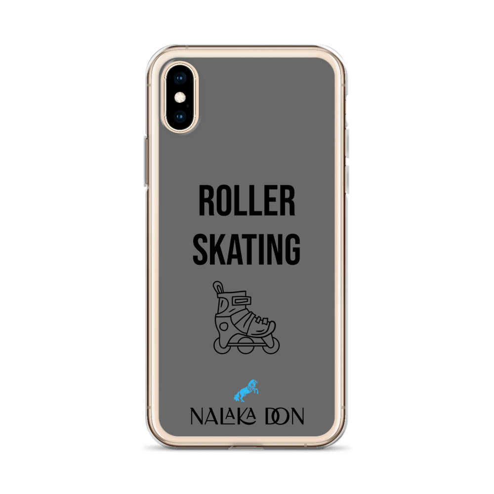 Roller Skating - Clear Case for iPhone®