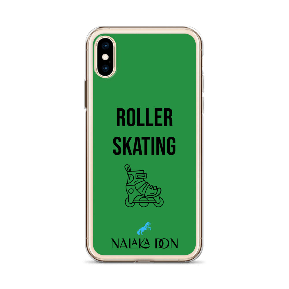 Roller Skating - Clear Case for iPhone®