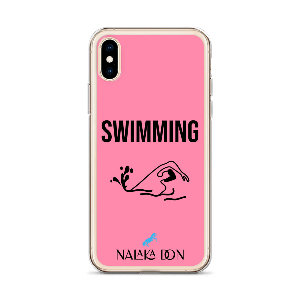 Swimming - Clear Case for iPhone®
