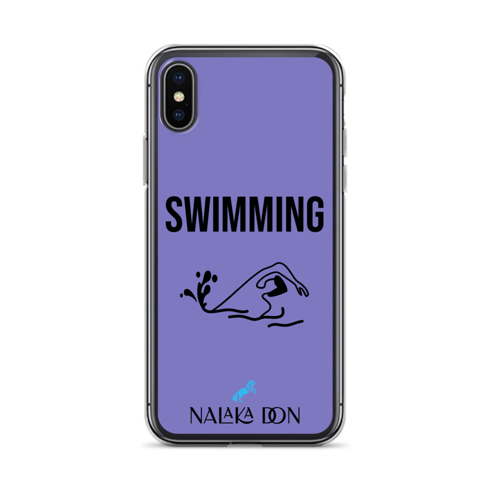 Swimming - Clear Case for iPhone®