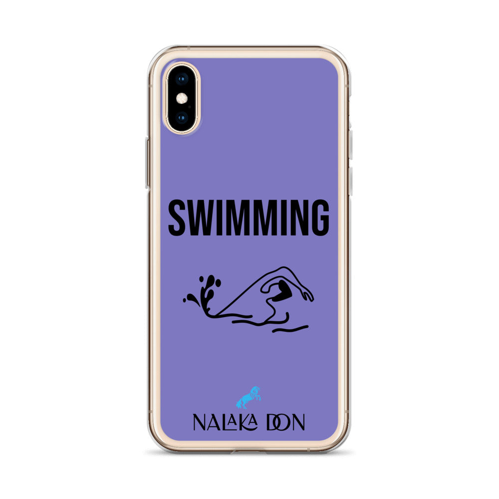 Swimming - Clear Case for iPhone®