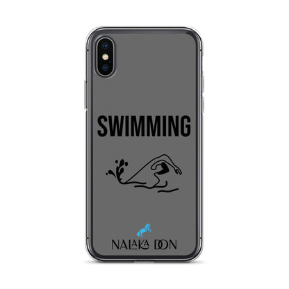 Swimming - Clear Case for iPhone®