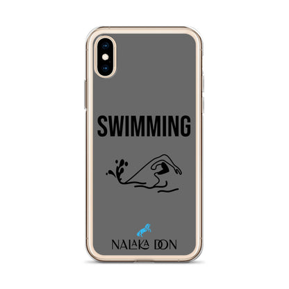 Swimming - Clear Case for iPhone®