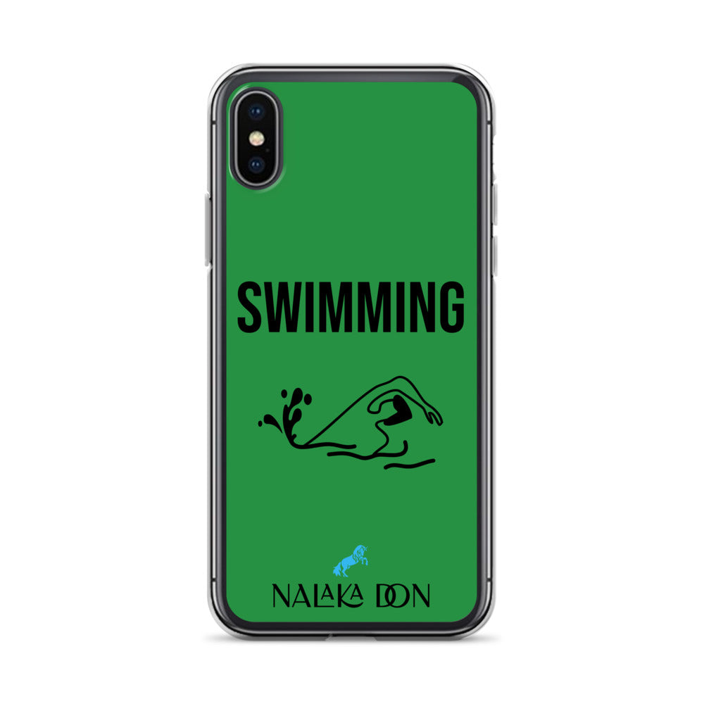 Swimming - Clear Case for iPhone®