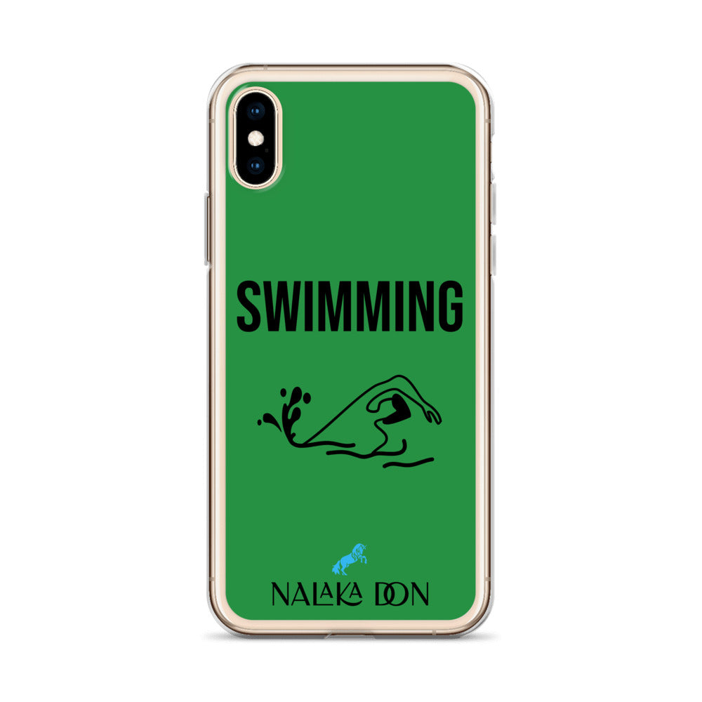 Swimming - Clear Case for iPhone®