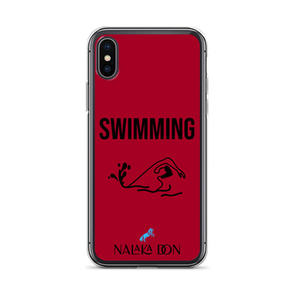 Swimming - Clear Case for iPhone®