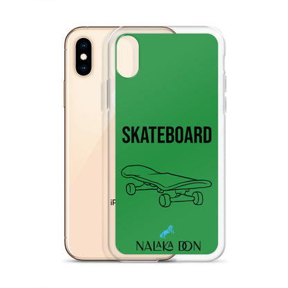 Skateboard - Clear Case for iPhone®