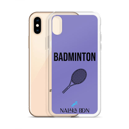 Badminton - Clear Case for iPhone®