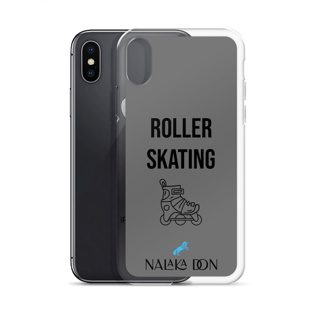 Roller Skating - Clear Case for iPhone®