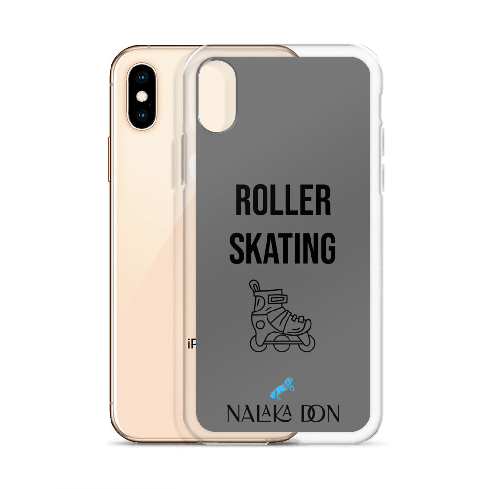 Roller Skating - Clear Case for iPhone®