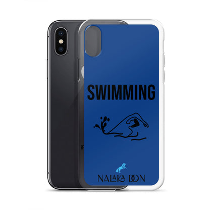 Swimming - Clear Case for iPhone®