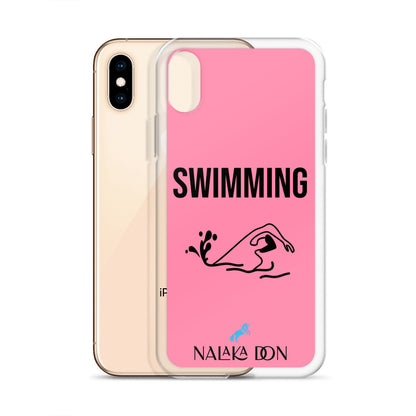 Swimming - Clear Case for iPhone®