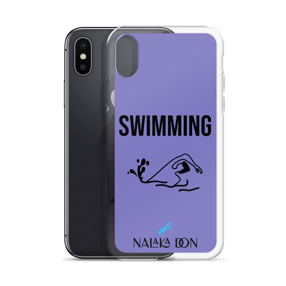 Swimming - Clear Case for iPhone®