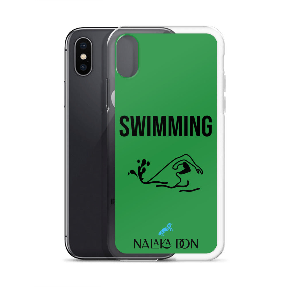 Swimming - Clear Case for iPhone®