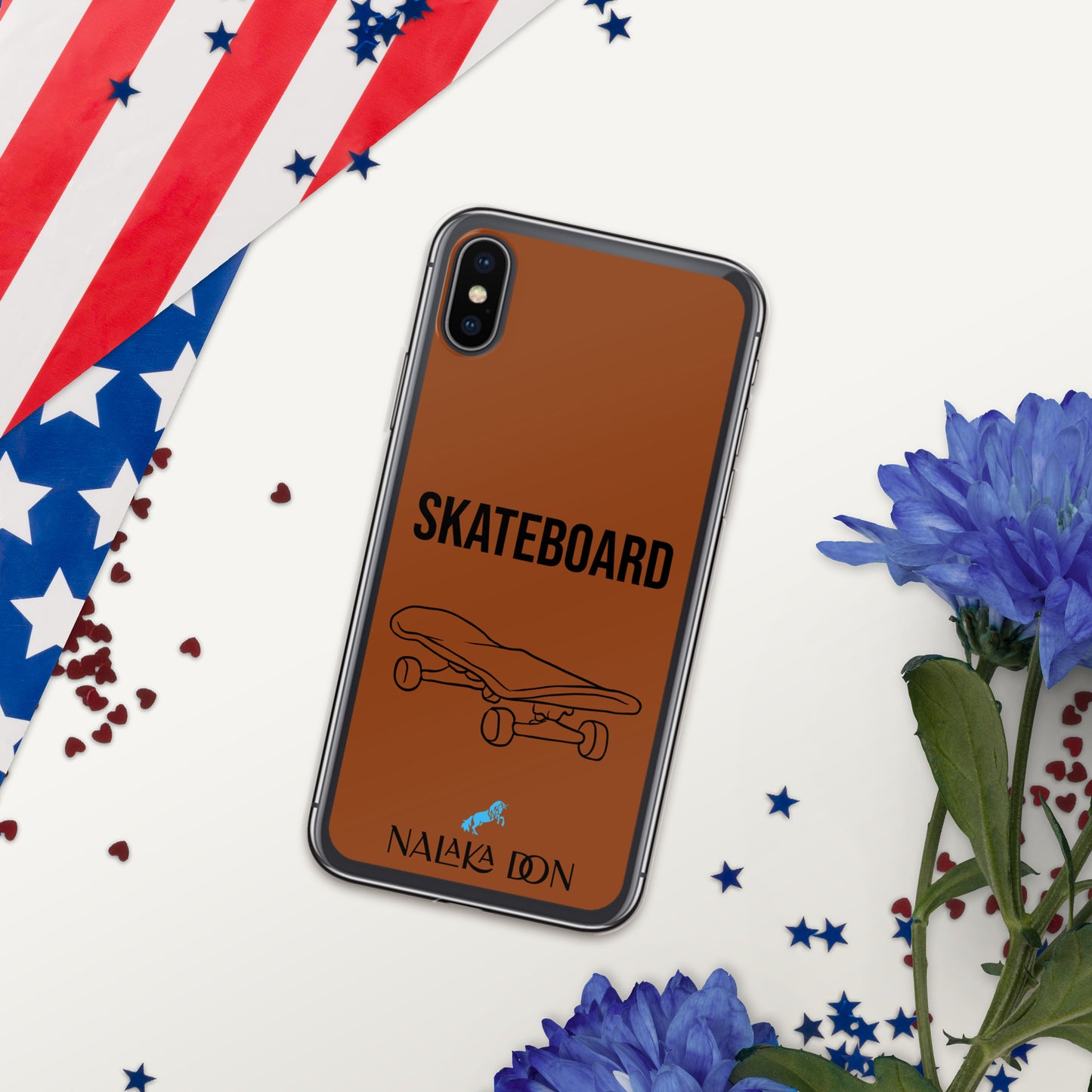 Skateboard - Clear Case for iPhone®