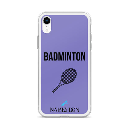 Badminton - Clear Case for iPhone®
