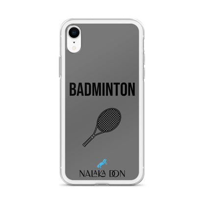 Badminton - Clear Case for iPhone®