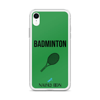 Badminton - Clear Case for iPhone®