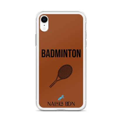 Badminton - Clear Case for iPhone®