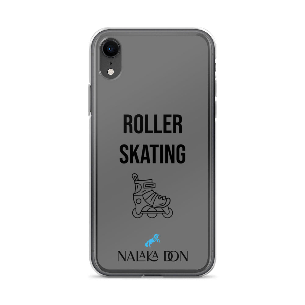 Roller Skating - Clear Case for iPhone®