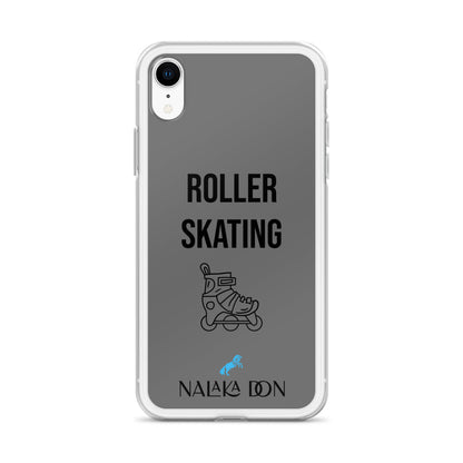 Roller Skating - Clear Case for iPhone®