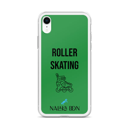 Roller Skating - Clear Case for iPhone®