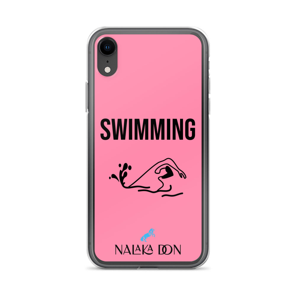 Swimming - Clear Case for iPhone®