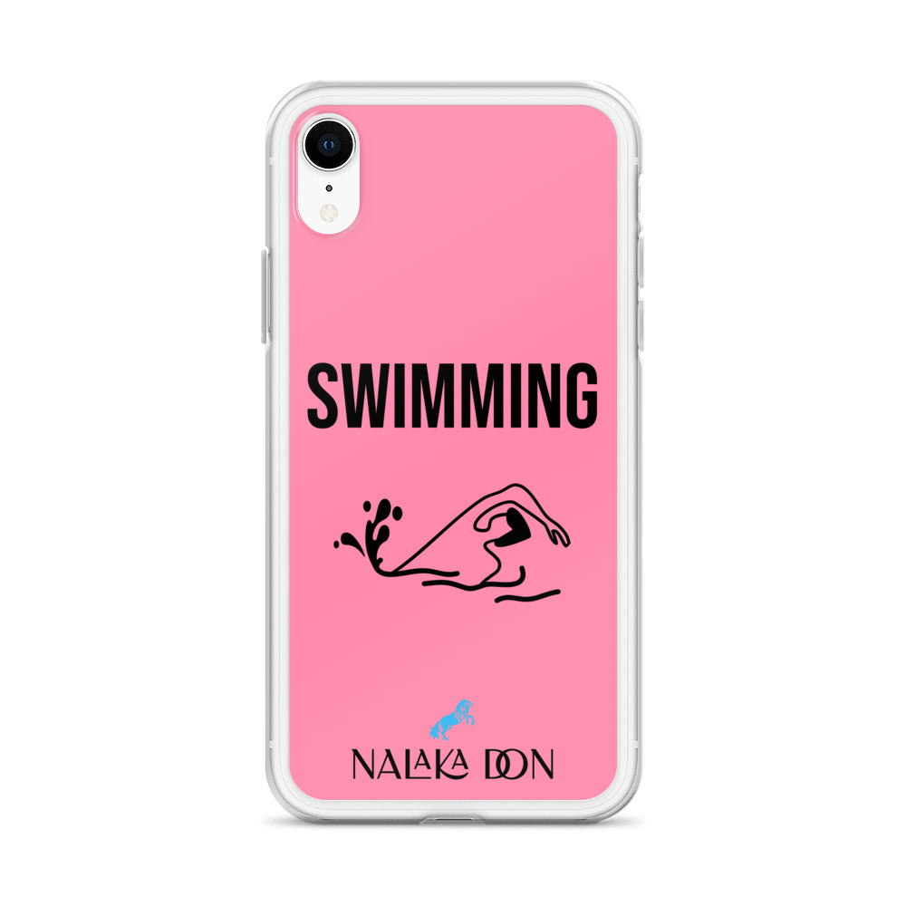 Swimming - Clear Case for iPhone®