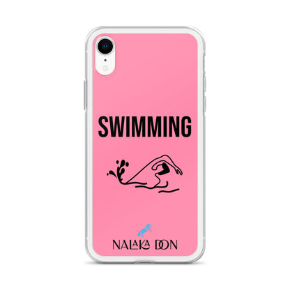 Swimming - Clear Case for iPhone®