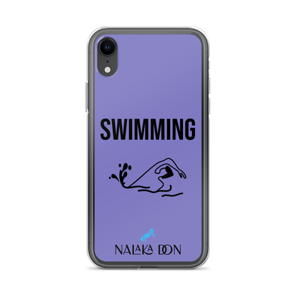 Swimming - Clear Case for iPhone®