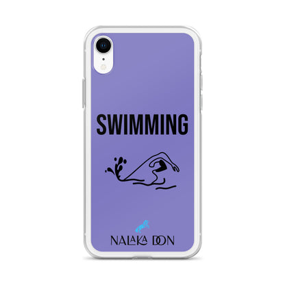 Swimming - Clear Case for iPhone®