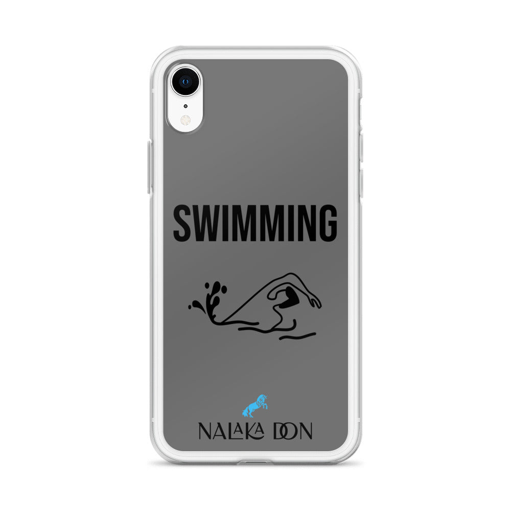 Swimming - Clear Case for iPhone®