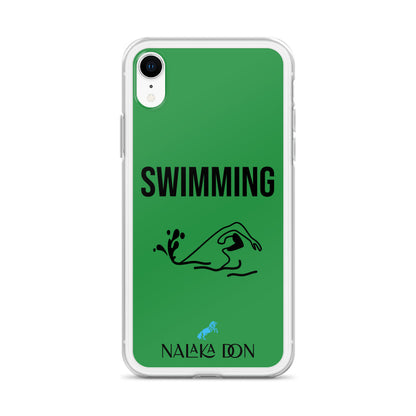 Swimming - Clear Case for iPhone®