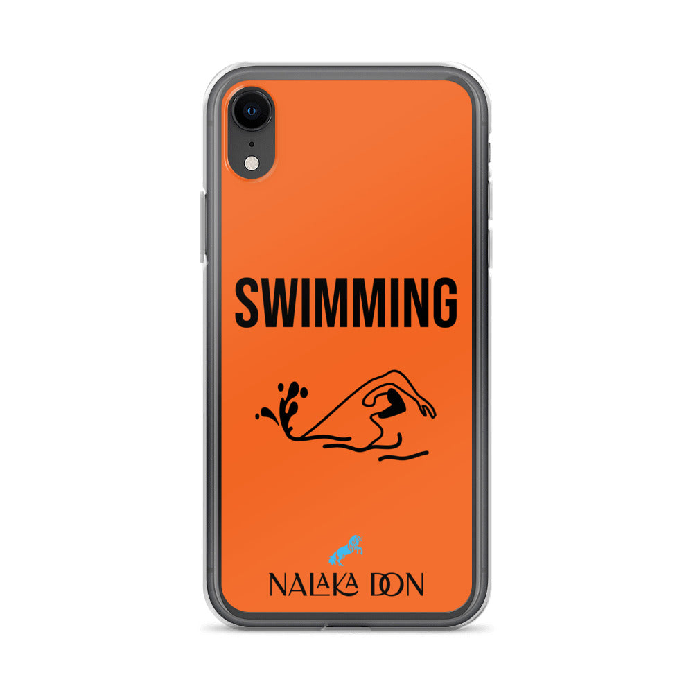 Swimming - Clear Case for iPhone®