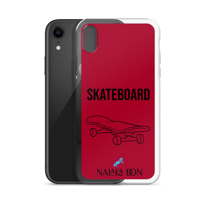 Skateboard - Clear Case for iPhone®