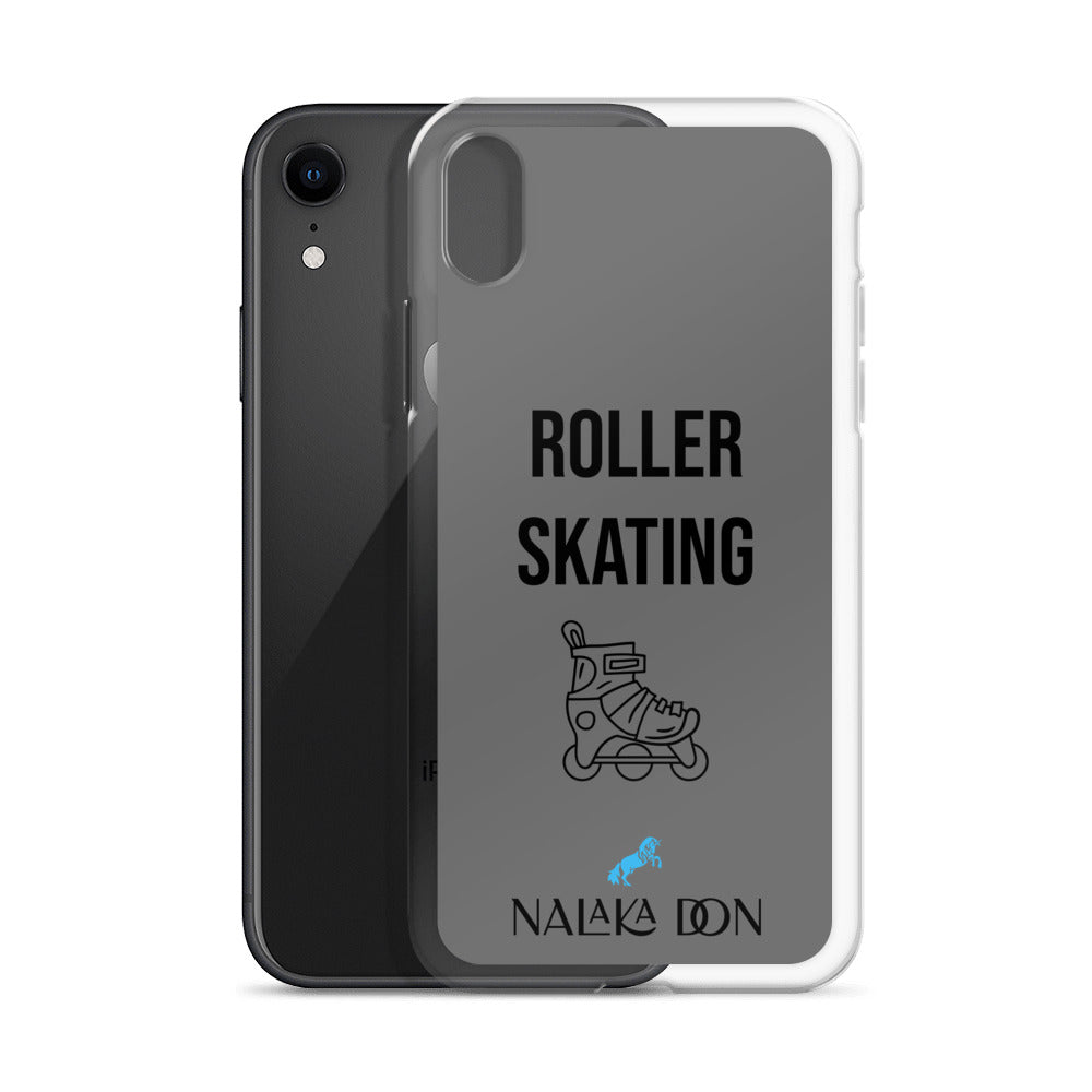Roller Skating - Clear Case for iPhone®
