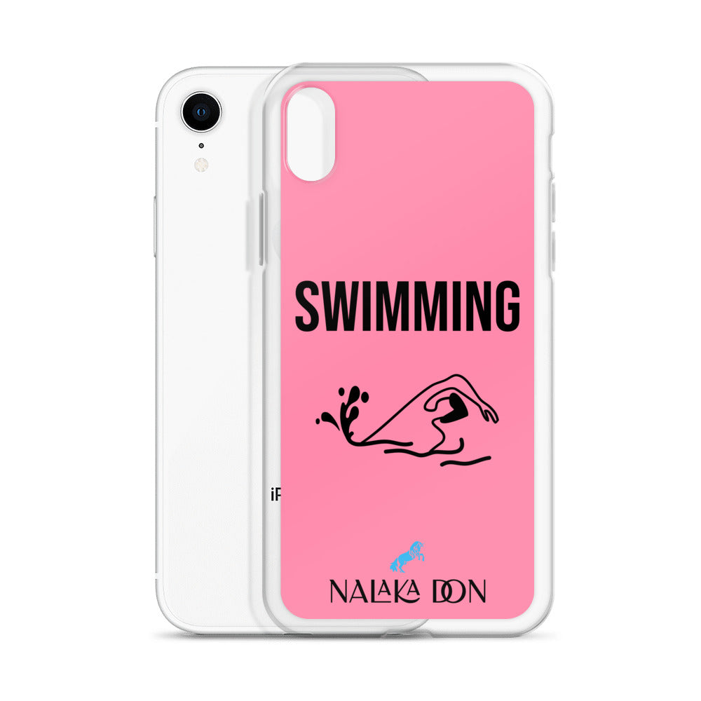 Swimming - Clear Case for iPhone®