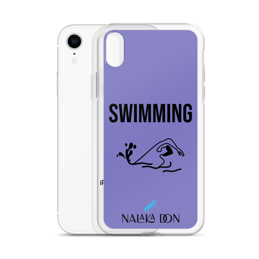 Swimming - Clear Case for iPhone®