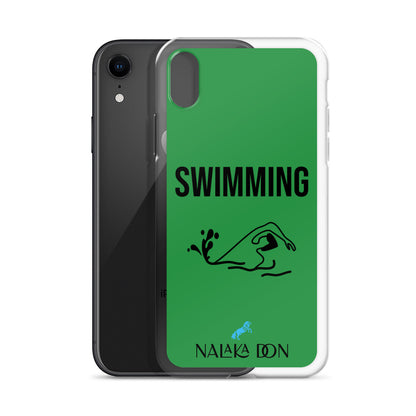Swimming - Clear Case for iPhone®