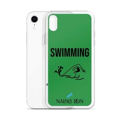 Swimming - Clear Case for iPhone®