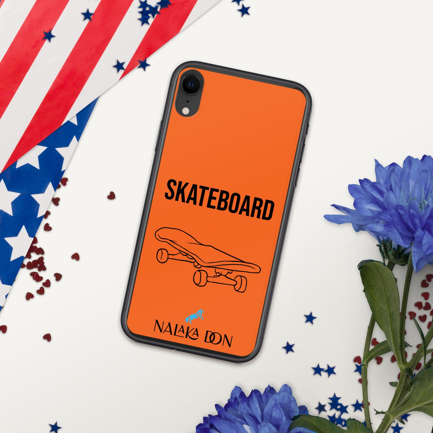 Skateboard - Clear Case for iPhone®
