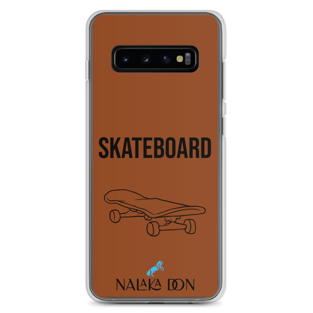 Skateboard - Clear Case for Samsung®