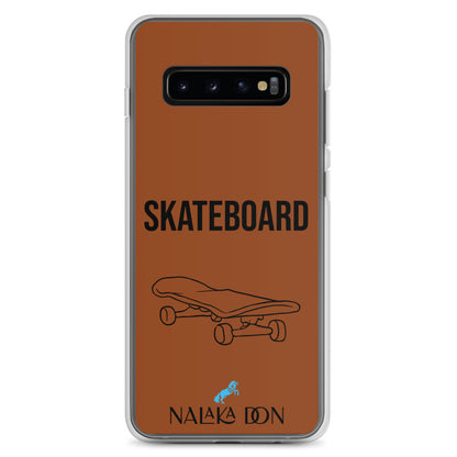 Skateboard - Clear Case for Samsung®