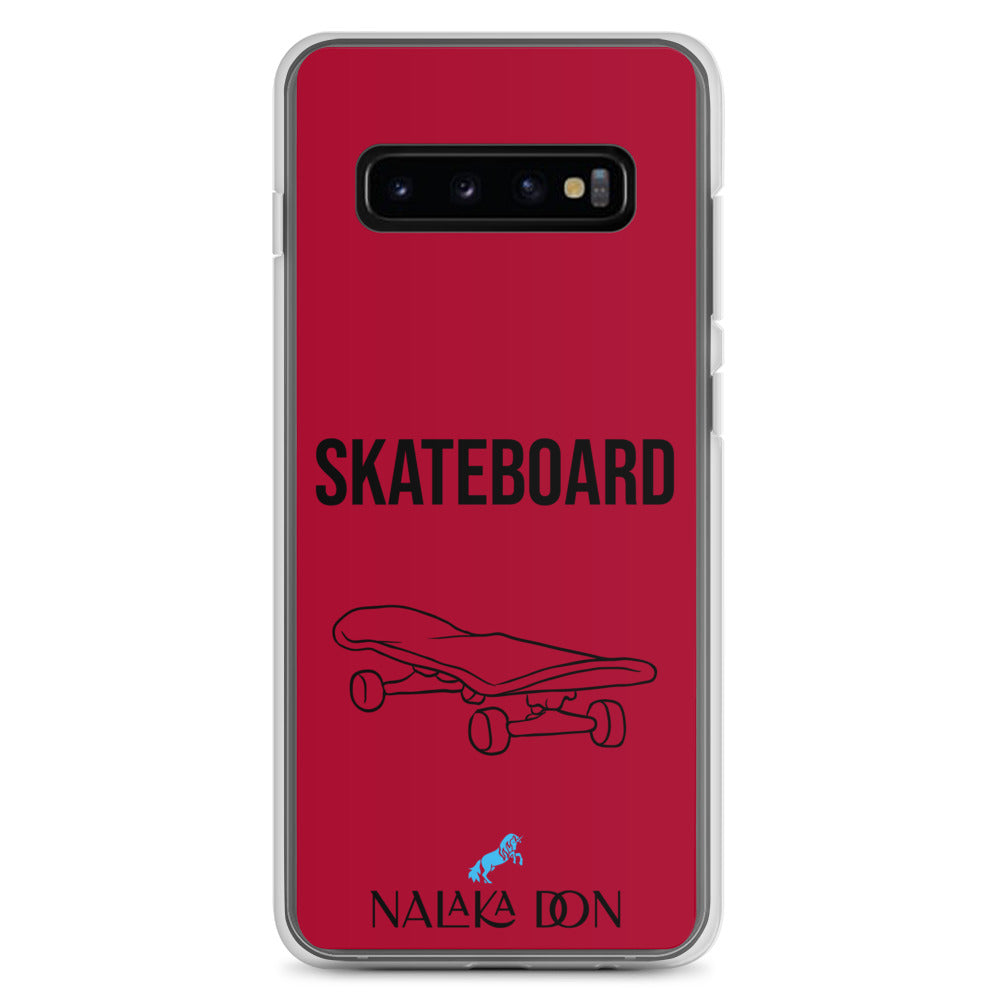 Skateboard - Clear Case for Samsung®