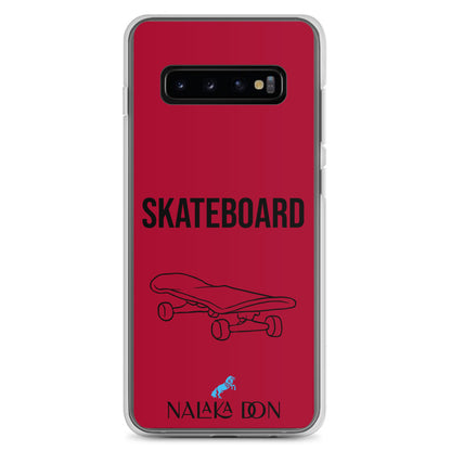 Skateboard - Clear Case for Samsung®