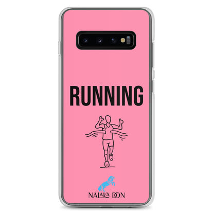 Running - Clear Case for Samsung®