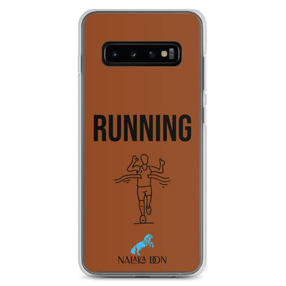 Running - Clear Case for Samsung®
